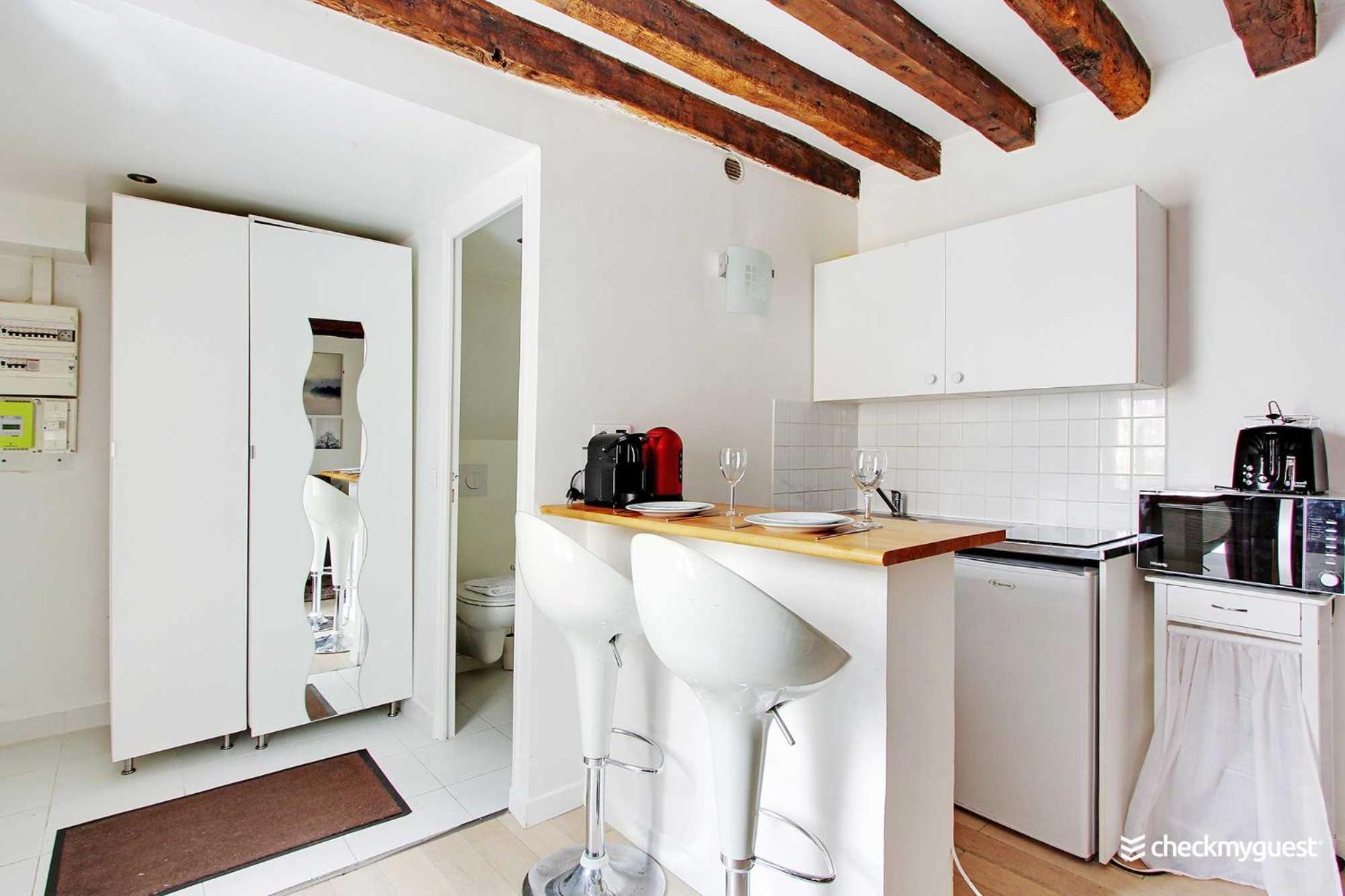 Cozy Studio 2P - Rue Mouffetard Parijs Buitenkant foto