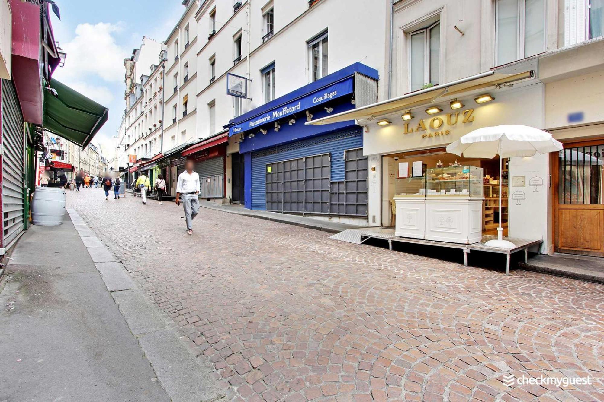 Cozy Studio 2P - Rue Mouffetard Parijs Buitenkant foto